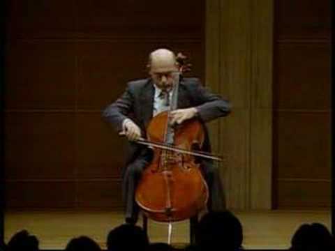 Janos Starker - Kodály Solo Sonata - 3rd mvt. excerpt